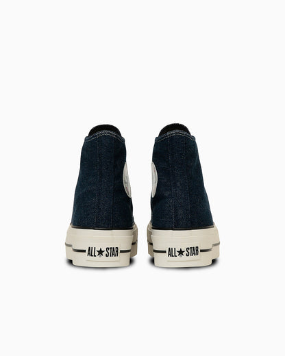 日本限定 CONVERSE ALL STAR LIFTED DM HI 牛仔單寧高筒厚底鞋