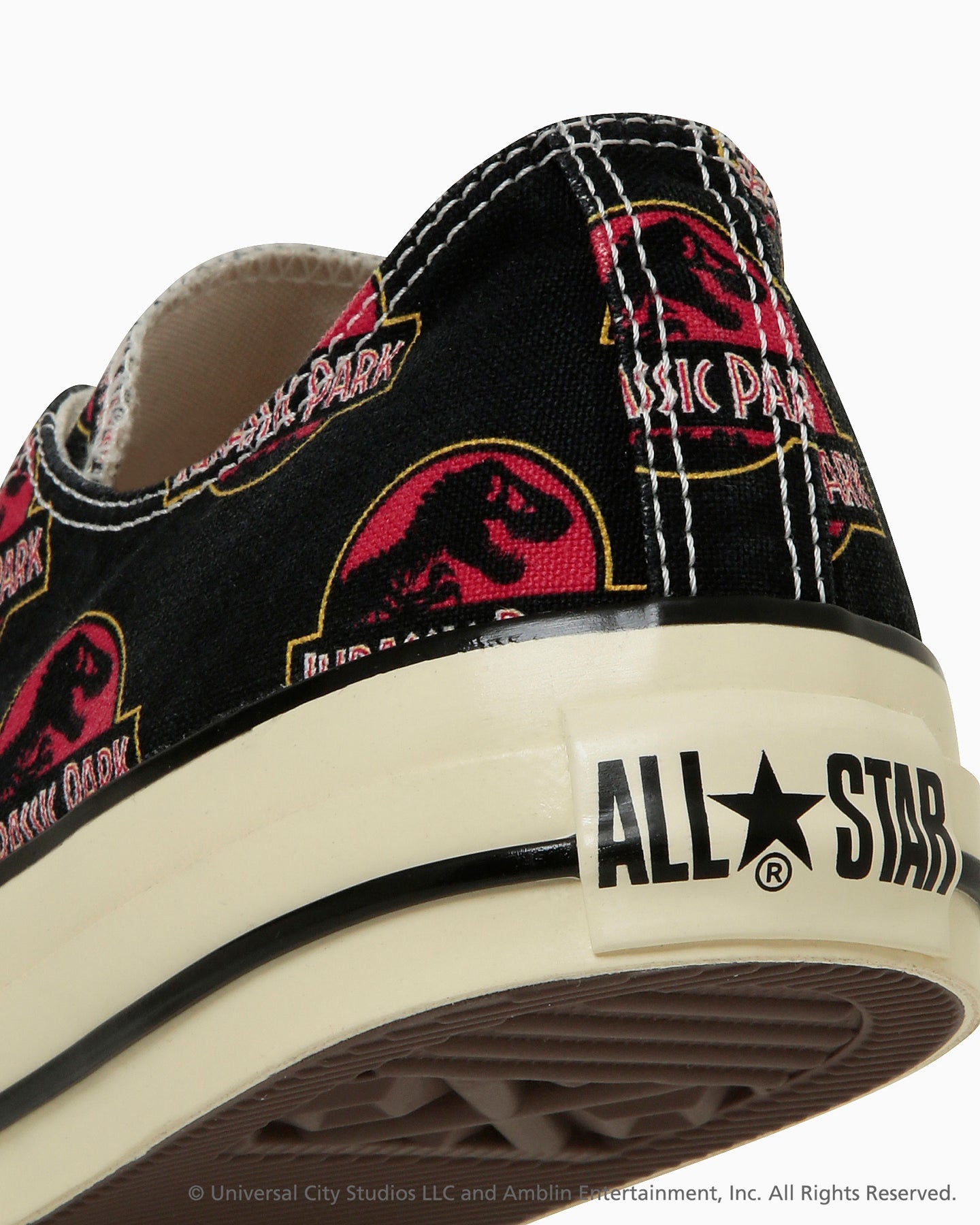 日本限定 CONVERSE ALL STAR AGED LG OX / JURASSIC PARK 侏羅紀公園聯名帆布鞋
