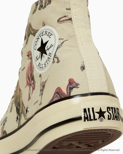 日本限定 CONVERSE ALL STAR AGED DP HI / JURASSIC PARK 侏羅紀公園聯名高筒帆布鞋