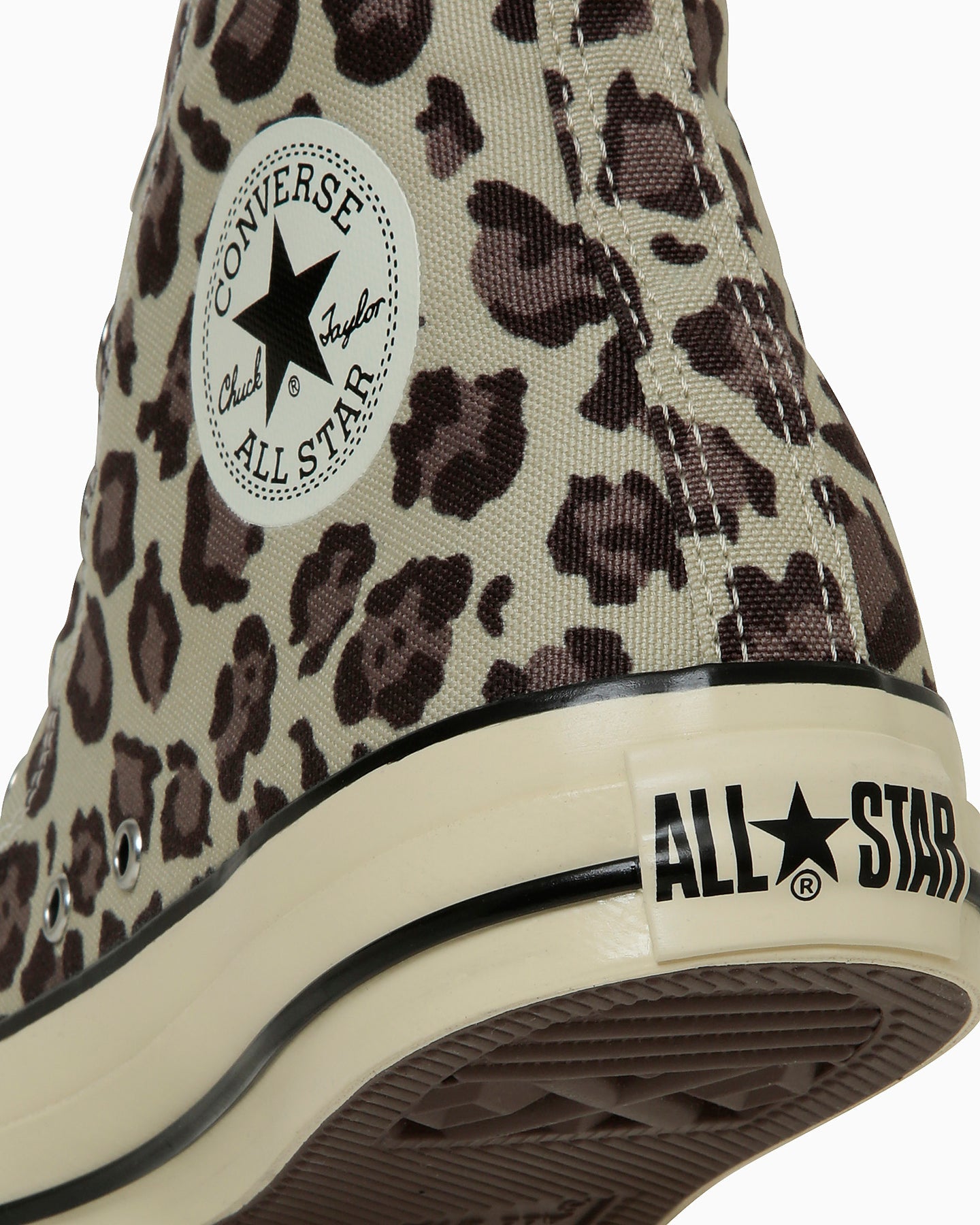 日本限定 CONVERSE ALL STAR AGED LP HI 高筒豹紋帆布鞋