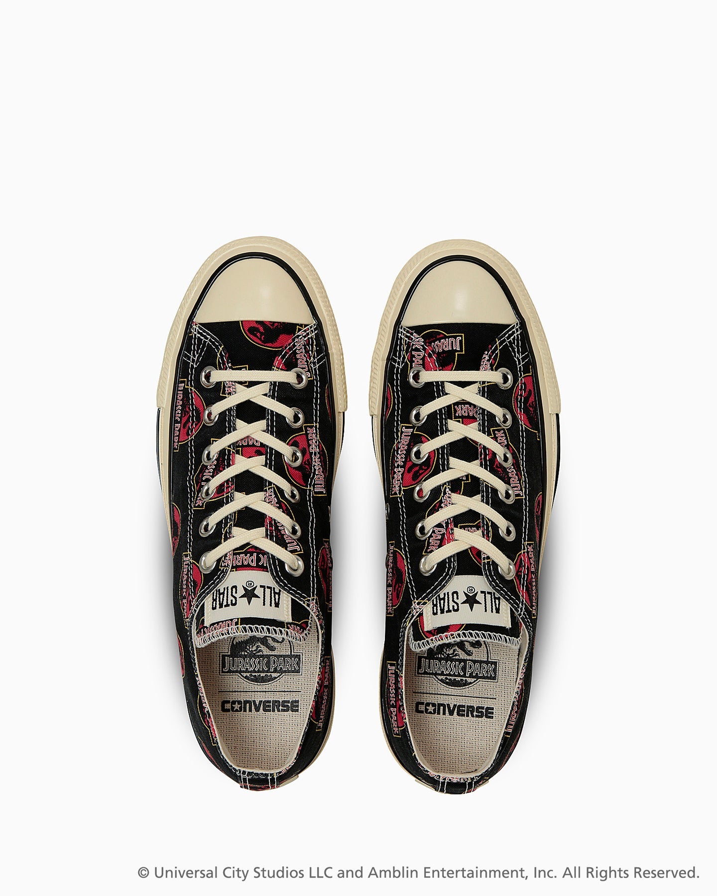 日本限定 CONVERSE ALL STAR AGED LG OX / JURASSIC PARK 侏羅紀公園聯名帆布鞋