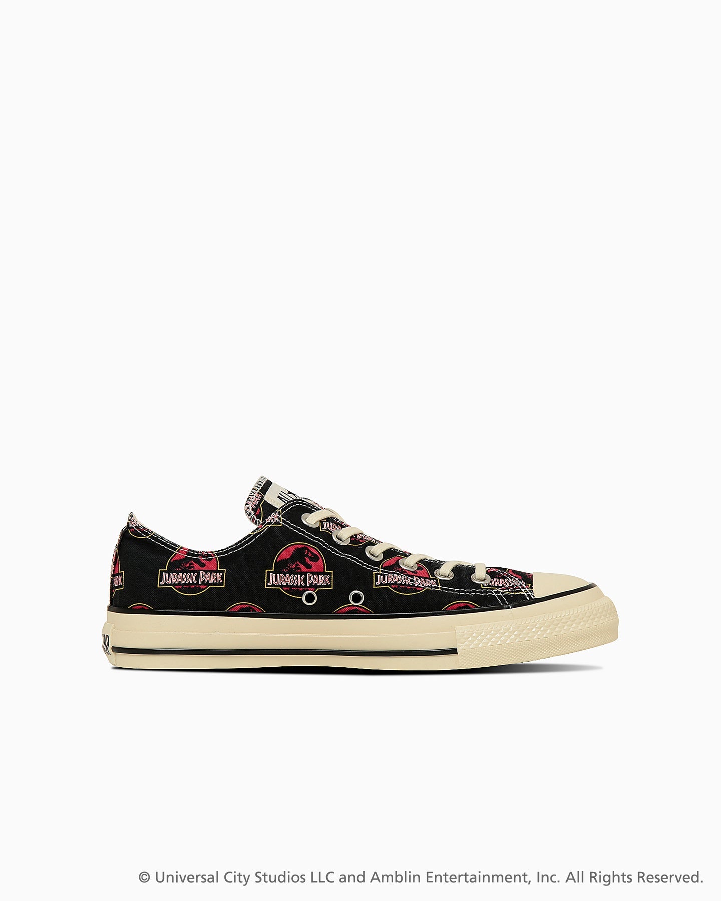 日本限定 CONVERSE ALL STAR AGED LG OX / JURASSIC PARK 侏羅紀公園聯名帆布鞋