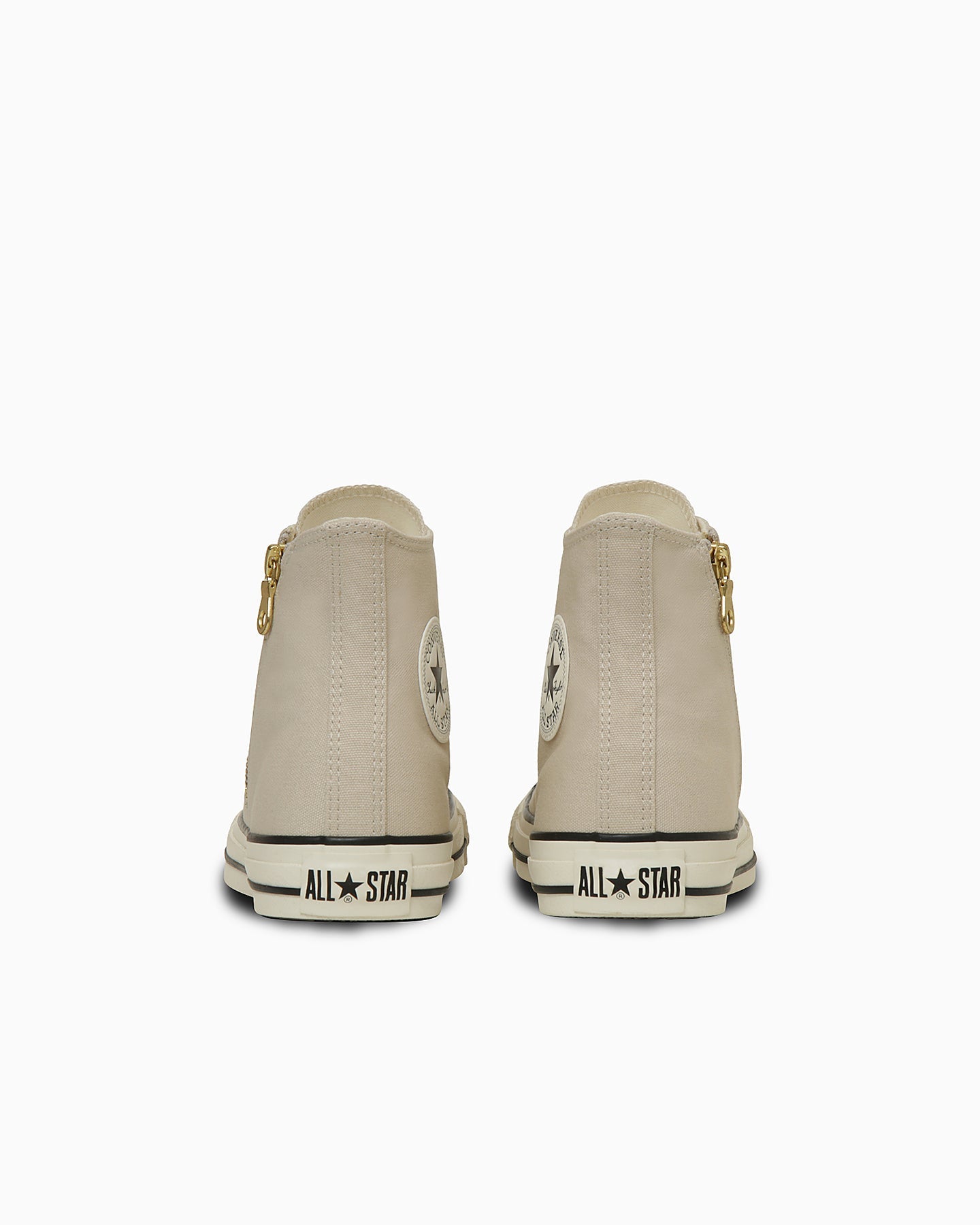 日本限定 CONVERSE ALL STAR GOLDZIP HI 金色拉鍊高筒帆布鞋