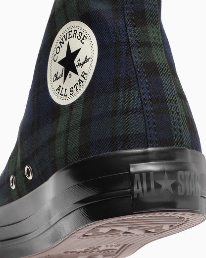 日本限定 CONVERSE ALL STAR AGED CK HI 格紋高筒帆布鞋
