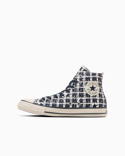 日本限定 CONVERSE ALL STAR YUNOMI HI 日文印花高筒帆布鞋