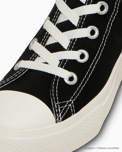 日本限定 CONVERSE ALL STAR LIGHT PLTS PT HI / CHIIKAWA 吉伊卡哇高筒帆布鞋