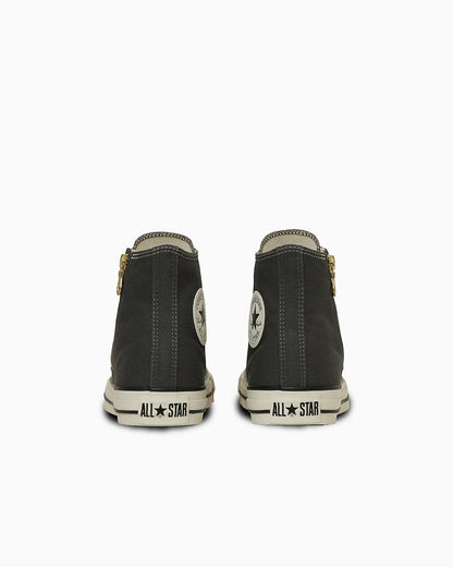日本限定 CONVERSE ALL STAR GOLDZIP HI 金色拉鍊高筒帆布鞋
