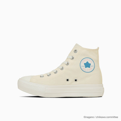 日本限定 CONVERSE ALL STAR LIGHT PLTS PT HI / CHIIKAWA 吉伊卡哇高筒帆布鞋