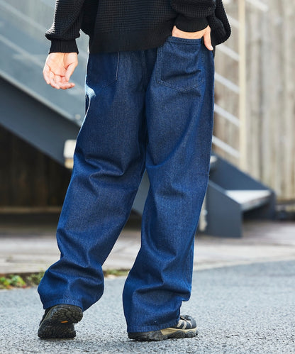 FREAK'S STORE Wide Straight Denim pants 寬版直筒牛仔褲