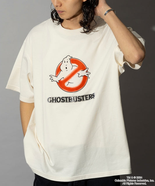 FREAK’S STORE GHOSTBUSTERS Flocky Print T-Shirt 印花短袖T恤