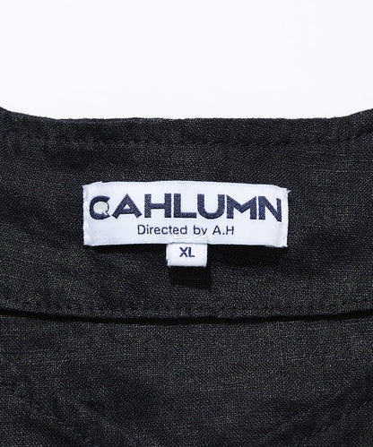 CAHLUMN Linen Baseball Shirt 亞麻短袖棒球衫