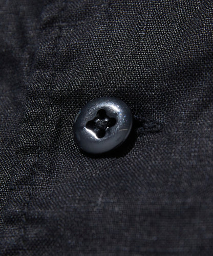 CAHLUMN Linen Baseball Shirt 亞麻短袖棒球衫