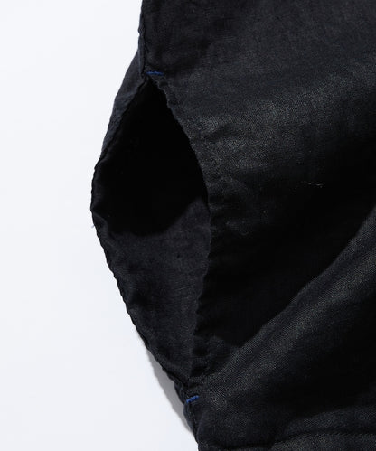 CAHLUMN Linen Baseball Shirt 亞麻短袖棒球衫
