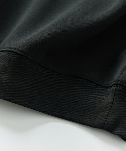 特價 FREAK'S STORE 寬版簡約刺繡圓領大學T