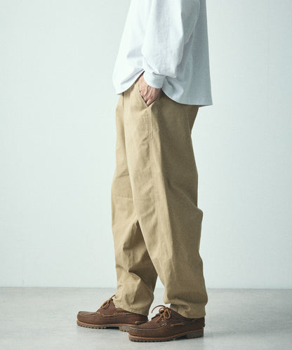 FREAK'S STORE Wide silhouette curved Pants 寬版錐形褲