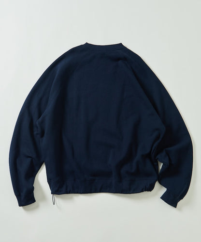 FREAK'S STORE 寬版簡約Logo抽繩大學T