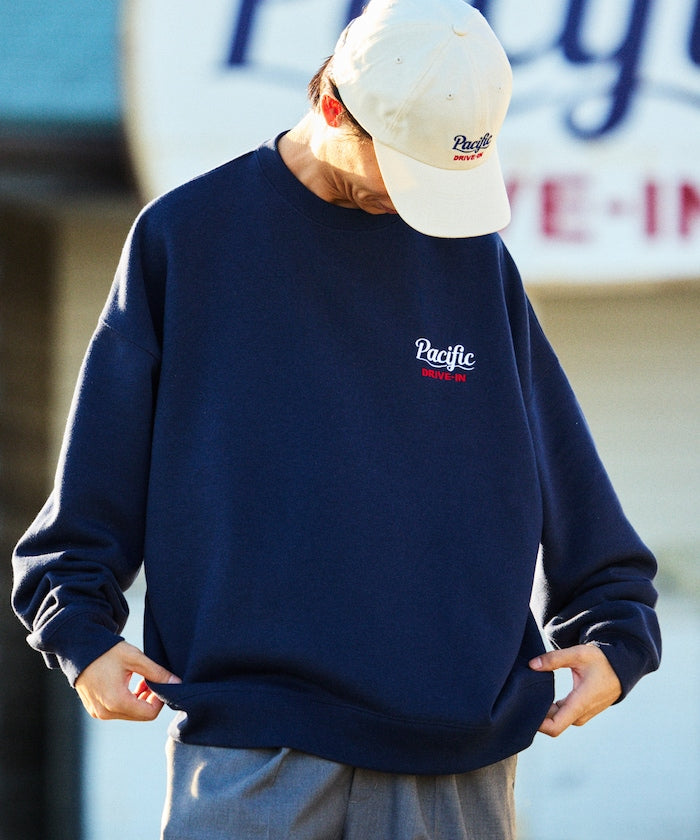 Pacific DRIVE-IN × FREAK'S STORE 限定款 寬版圓領大學