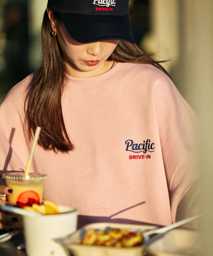 Pacific DRIVE-IN × FREAK'S STORE 限定款 寬版圓領大學