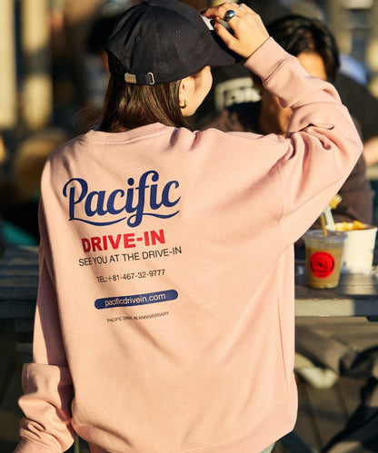 Pacific DRIVE-IN × FREAK'S STORE 限定款 寬版圓領大學
