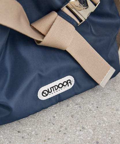 OUTDOOR PRODUCTS 限定 背帶造型束口單肩包 S
