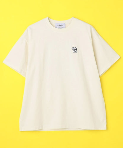 FREAK'S STORE × Matsui WARNING back print crew neck short 印花短袖T恤