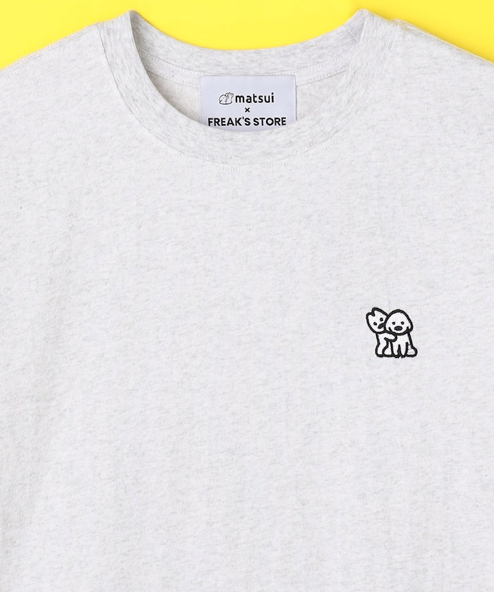 FREAK'S STORE × Matsui WARNING back print crew neck short 印花短袖T恤