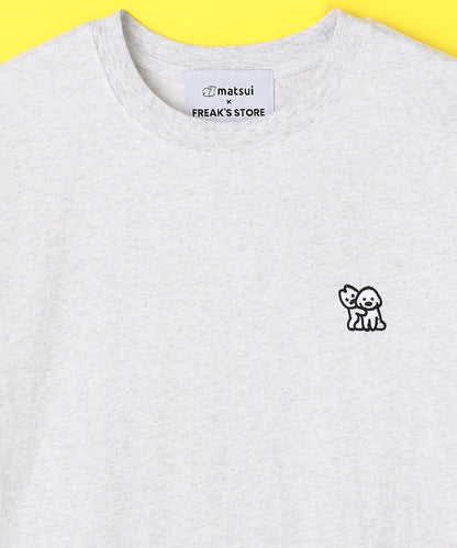 FREAK'S STORE × Matsui WARNING back print crew neck short 印花短袖T恤