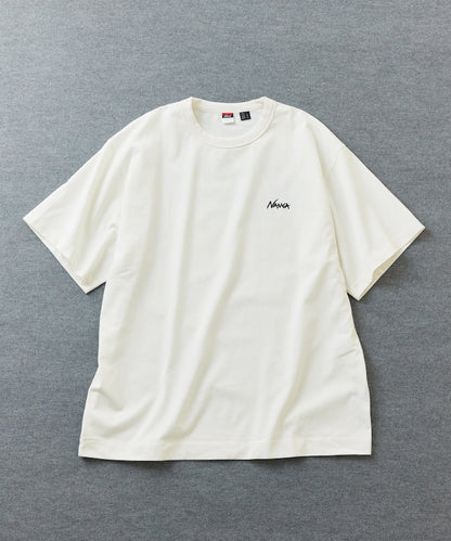 NANGA ECO HYBRID LOGO TEE 刺繡印花短袖T恤