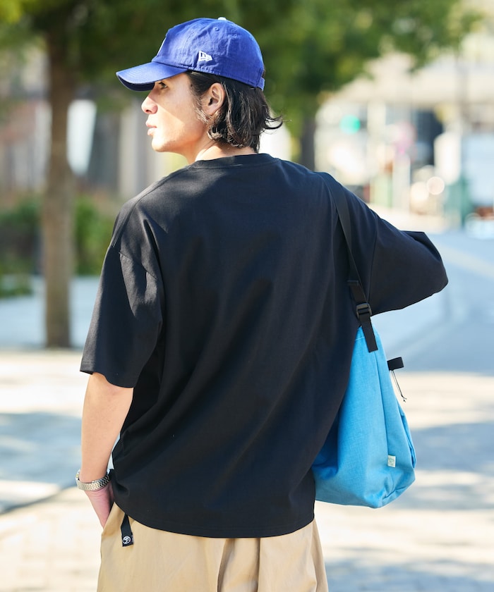 FREAK'S STORE STRATECH 寬版簡約 Logo 圓領 T 恤短袖上衣