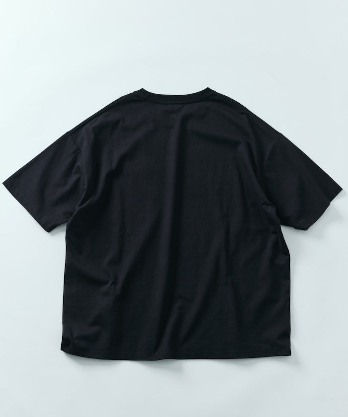 FREAK'S STORE STRATECH 寬版簡約 Logo 圓領 T 恤短袖上衣