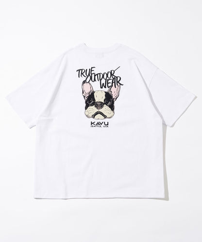 KAVU × FREAK'S STORE 聯名限定款 動物圖騰寬版短袖T恤上衣