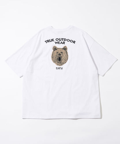 KAVU × FREAK'S STORE 聯名限定款 動物圖騰寬版短袖T恤上衣