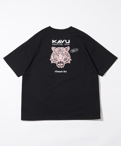 KAVU × FREAK'S STORE 聯名限定款 動物圖騰寬版短袖T恤上衣