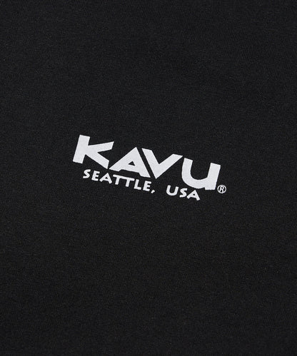 KAVU × FREAK'S STORE 聯名限定款 動物圖騰寬版短袖T恤上衣