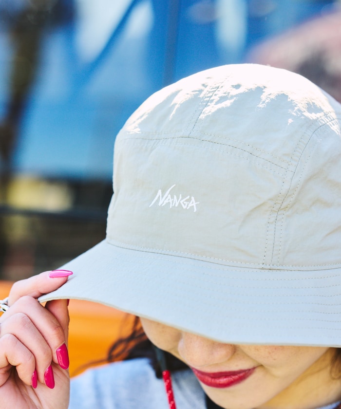 NANGA NYLON TUSSER SUNSHADE HAT Nylon Tusser Sunshade Hat 遮陽帽