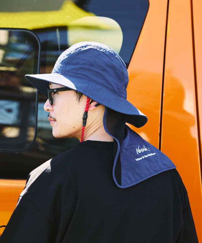NANGA NYLON TUSSER SUNSHADE HAT Nylon Tusser Sunshade Hat 遮陽帽
