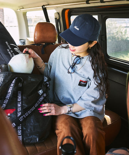 NANGA NYLON TUSSER BB CAP 品牌刺繡棒球帽