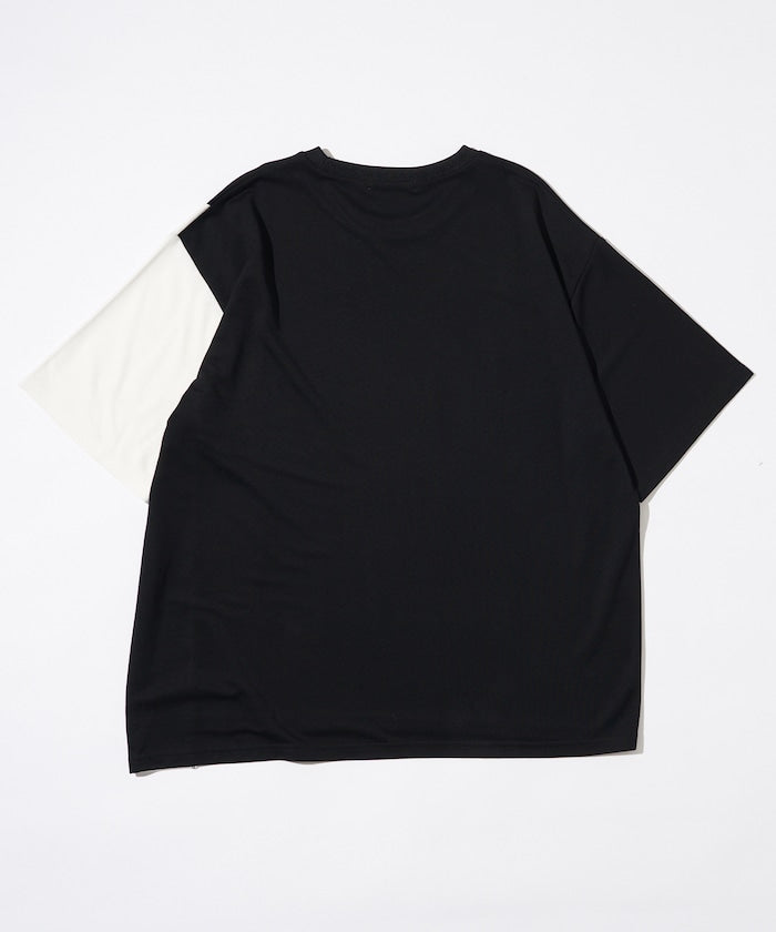 Firsthand UV protection Punch-on T-shirt 機能拼色短袖T恤