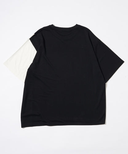 Firsthand UV protection Punch-on T-shirt 機能拼色短袖T恤