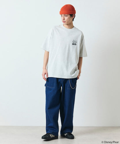 FREAK'S STORE x TOY STORY Big Silhouette Back Print Crew Neck T-Shirt / Pizza Planet 印花短袖T恤