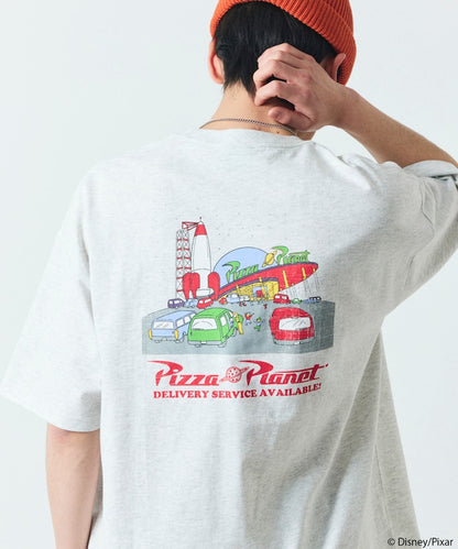 FREAK'S STORE x TOY STORY Big Silhouette Back Print Crew Neck T-Shirt / Pizza Planet 印花短袖T恤
