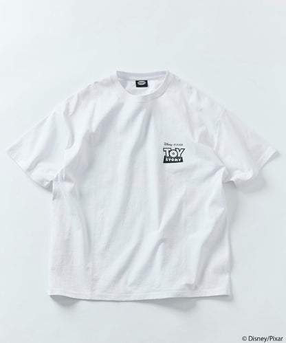 FREAK'S STORE x TOY STORY Big Silhouette Back Print Crew Neck T-Shirt / Pizza Planet 印花短袖T恤