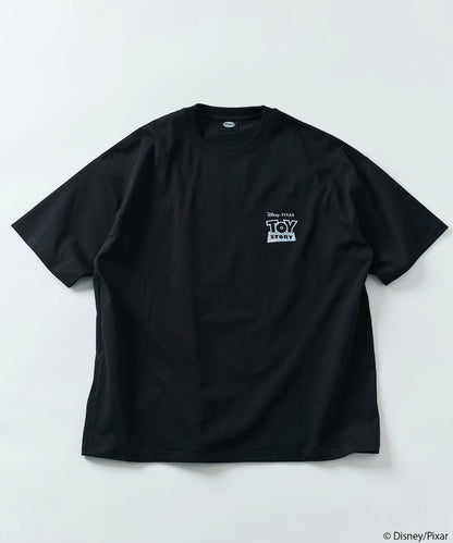FREAK'S STORE x TOY STORY Big Silhouette Back Print Crew Neck T-Shirt / Pizza Planet 印花短袖T恤