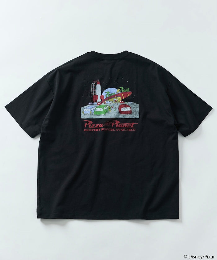FREAK'S STORE x TOY STORY Big Silhouette Back Print Crew Neck T-Shirt / Pizza Planet 印花短袖T恤