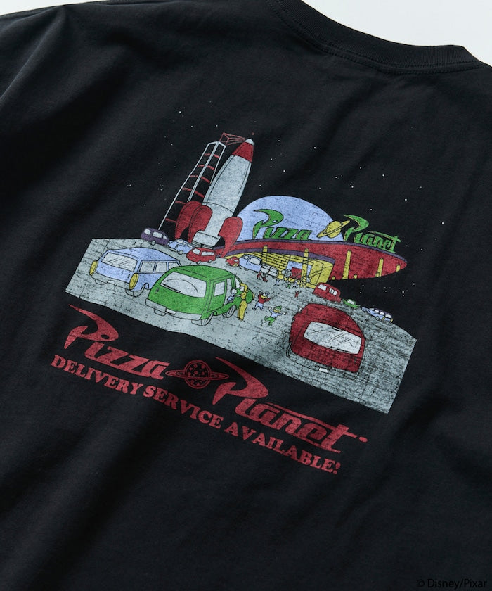 FREAK'S STORE x TOY STORY Big Silhouette Back Print Crew Neck T-Shirt / Pizza Planet 印花短袖T恤