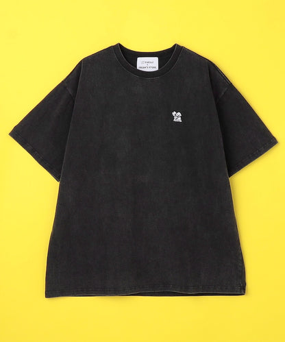 FREAK'S STORE × Matsui WARNING back print crew neck short 印花短袖T恤