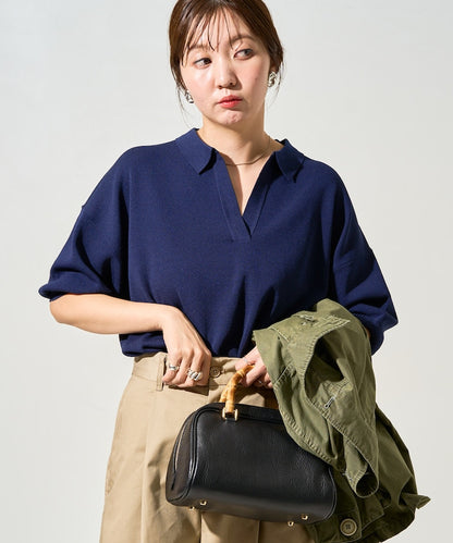 FREAK'S STORE 夏季針織Polo領短袖上衣