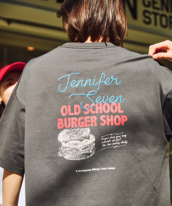 JENNIFER SEVEN × FREAK'S STORE 聯名限定 寬版圓領T恤