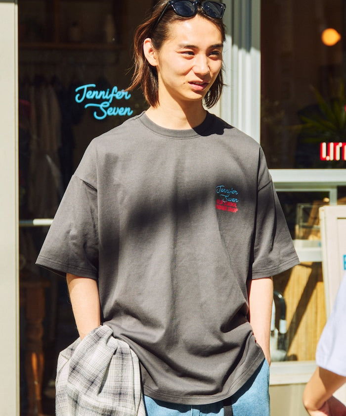 JENNIFER SEVEN × FREAK'S STORE 聯名限定 寬版圓領T恤