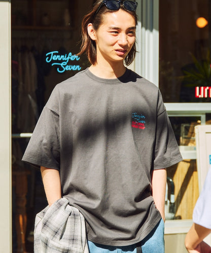 JENNIFER SEVEN × FREAK'S STORE 聯名限定 寬版圓領T恤